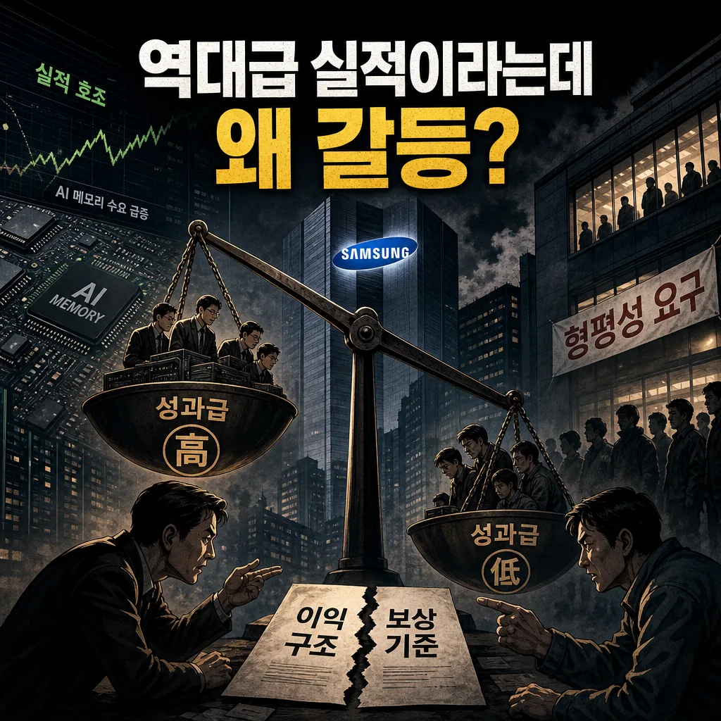 “역대급 실적이라는데 왜 갈등?”...삼성전자 성과급 격차에서 봐야 할 것