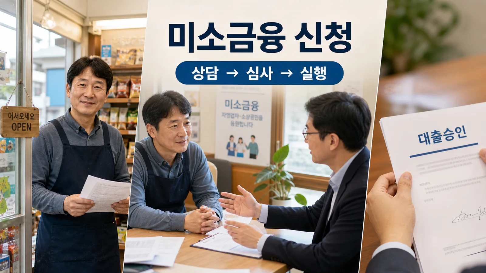 삼성미소금융재단 신청 방법, 상담부터 심사·대출 실행까지 준비하기